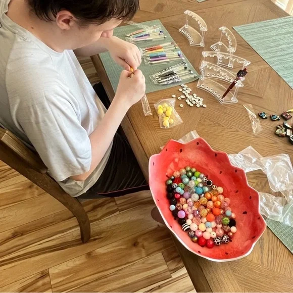 Pens By Alex - Cute Pup on Pink Pen - Picture 4 of 4